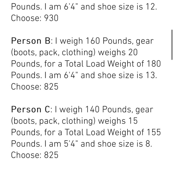 825 UNISEX Snowshoe Kit - Picture 10 of 12